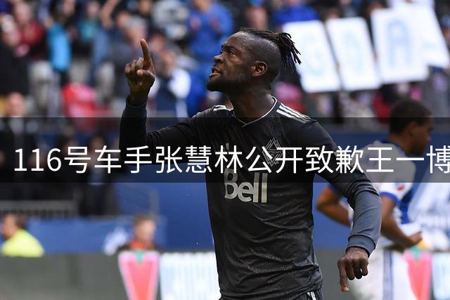 116号车手张慧林公开致歉王一博 遗憾赛事失误导致退赛